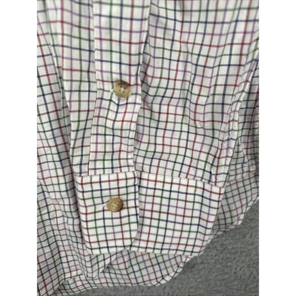 Polo Ralph Lauren Button Up Shirt Mens Large‎ Check Plaid